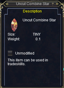 Uncut Combine Star